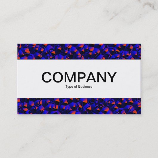 Mittelband (durchtrennt) - Abstrakt 080716(2) Visitenkarte (Vorderseite)