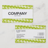 Mittelband (durchtrennt) - Abstrakt 080716(8) Visitenkarte (Vorne/Hinten)