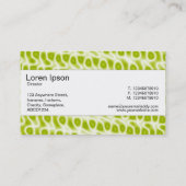 Mittelband (durchtrennt) - Abstrakt 080716(8) Visitenkarte (Rückseite)