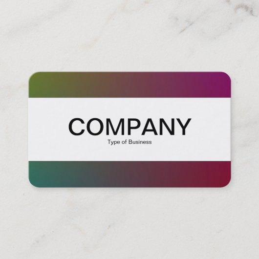 Mittelband (durchtrennt) - grau Y,M,B,R, dunkel Visitenkarte (Vorderseite)