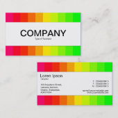 Mittelband - Farbbars 02 Visitenkarte (Vorne/Hinten)