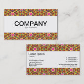 Mittelband - Farbige Geometrie 01 Visitenkarte (Vorne/Hinten)