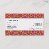 Mittelband - Farbkreise 06 Visitenkarte (Rückseite)