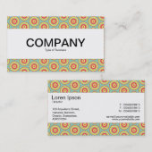 Mittelband - Farbkreise Visitenkarte (Vorne/Hinten)