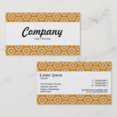 Mittelband - Farbkreise Visitenkarte (Vorne/Hinten)