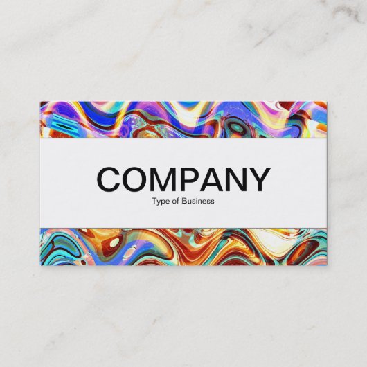 Mittelband - Farbmischung 02 Visitenkarte (Vorderseite)