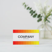 Mittelband - Farbübergang Visitenkarte (Stehend Vorderseite)