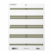 Mittelband - feiner Sandy Tex (Vorne)