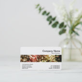 Mittelband - Fiberoptik Visitenkarte (Stehend Vorderseite)