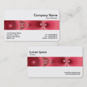 Mittelband - Fraktal 03 Visitenkarte (Vorne/Hinten)