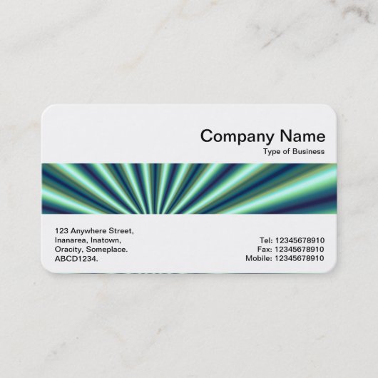 Mittelband - Fraktal 04 Visitenkarte (Vorderseite)