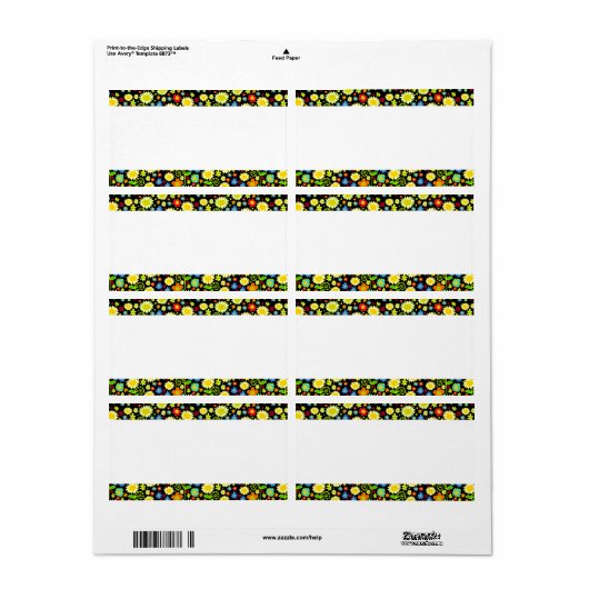 Mittelband - Frühlingsblumen (Vorne)