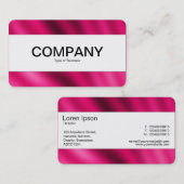 Mittelband (gekleidet) - Crimson Gradient Visitenkarte (Vorne/Hinten)