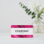 Mittelband (gekleidet) - Crimson Gradient Visitenkarte (Stehend Vorderseite)