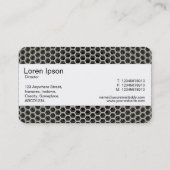 Mittelband (gekleidet) - Honigwabenwärme Visitenkarte (Rückseite)