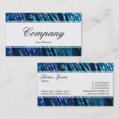 Mittelband (geknackt) - Script - Bead Braids Visitenkarte (Vorne/Hinten)