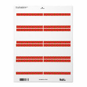 Mittelband - Geometrische Blume (Vorne)