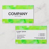 Mittelband - grün gestrichen visitenkarte (Vorne/Hinten)