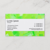 Mittelband - grün gestrichen visitenkarte (Rückseite)