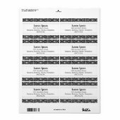 Mittelband II - Geometrische Blume (Vorne)