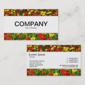 Mittelband - Meer der Tulipen III Visitenkarte (Vorne/Hinten)