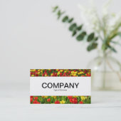 Mittelband - Meer der Tulipen III Visitenkarte (Stehend Vorderseite)