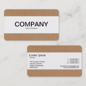 Mittelband - Pappe Visitenkarte (Vorne/Hinten)