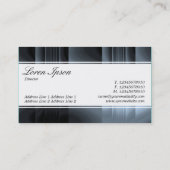 Mittelband (Rand) - Script - Color Tex Visitenkarte (Rückseite)