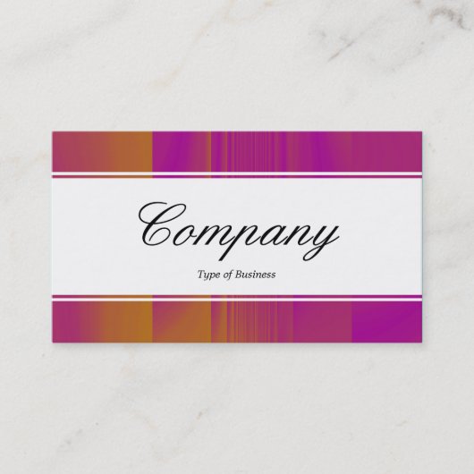 Mittelband (Rand) - Script - Color Tex Visitenkarte (Vorderseite)