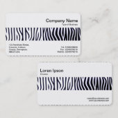 Mittelband - Robo-Zebra Visitenkarte (Vorne/Hinten)