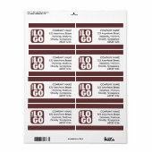 Mittelband - Schokolade (Vorne)