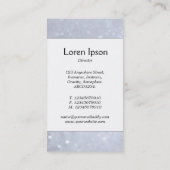 Mittelband - Seifenblasen Visitenkarte (Rückseite)