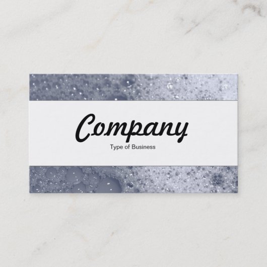 Mittelband - Seifenblasen Visitenkarte (Vorderseite)