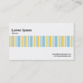 Mittelband - Streifen 310515 (03) Visitenkarte (Rückseite)