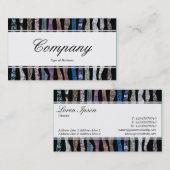 Mittelband (umgeben) - Mineralstreifen Visitenkarte (Vorne/Hinten)