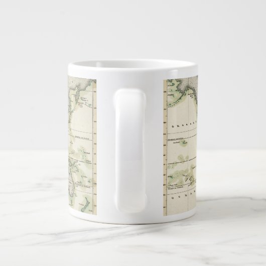 Mittelbarometer Jumbo-Tasse (Rückseite)