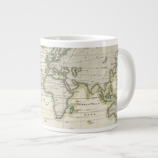 Mittelbarometer Jumbo-Tasse (Vorderseite Rechts)