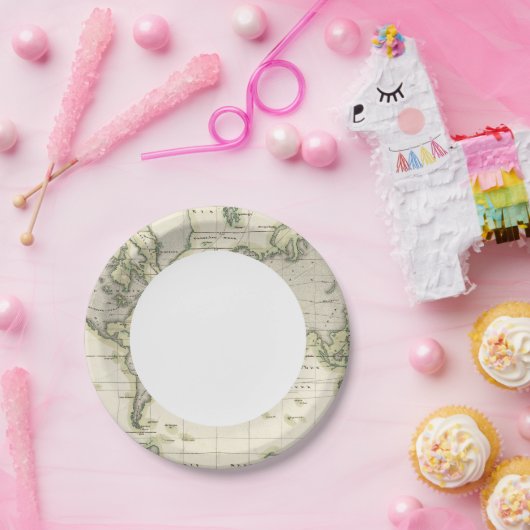 Mittelbarometer Pappteller (Party)