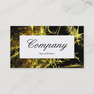 Mittelbeschriftung - Fraktal 02 Visitenkarte