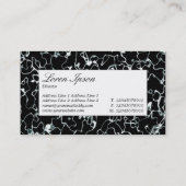 Mittelbeschriftung - Plasma Visitenkarte (Rückseite)