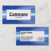 Mittelbeschriftung - Reflektionen Visitenkarte (Vorne/Hinten)