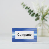 Mittelbeschriftung - Reflektionen Visitenkarte (Stehend Vorderseite)