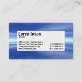 Mittelbeschriftung - Reflektionen Visitenkarte (Rückseite)