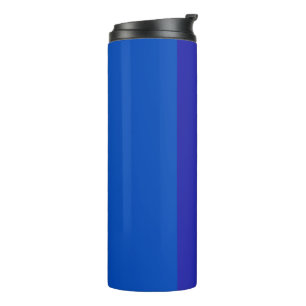 Mittelblau - stark blau - grau-blau thermosbecher