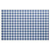 Mittelblau und weiß kariert stoff (Fat Quarter (45,7 x 55,9 cm))
