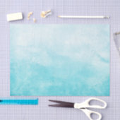 Mittelblaue Wasserfarbe Seidenpapier (Handwerk)
