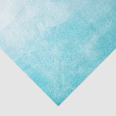 Mittelblaue Wasserfarbe Seidenpapier (Ausschnitt)