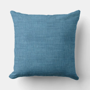 Mittelblaue Zierkissen