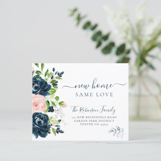 Mittelblütige, moderne Ankündigung (Stehend Vorderseite)