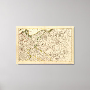 Mitteldeutschland 3 leinwanddruck